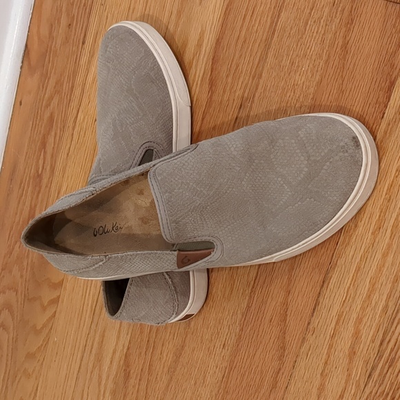 OluKai Shoes - OluKai Pehuea leather slip-on W7.5